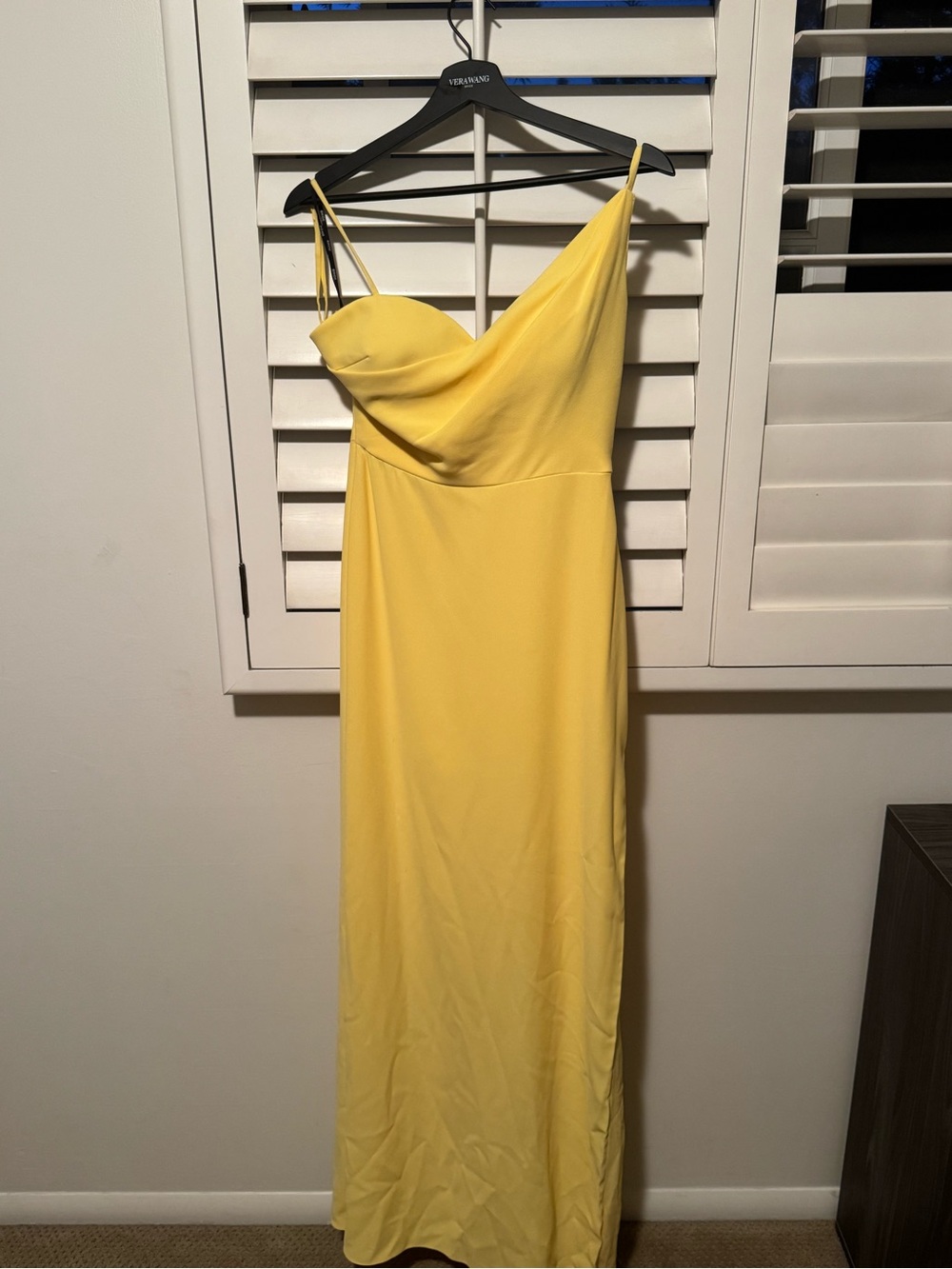 Vera Wang Yellow Maxi Dress US6